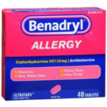 Benadryl Allergy 48 Tablets 