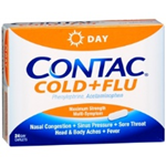 Contac Cold + Flu 24 Day Caplets 