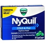 Vicks NyQuil Cold and Flu 24 LiquiCaps 