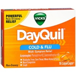 Vicks DayQuil Cold and Flu 16 LiquiCaps 