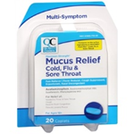 QC MUCUS RELIEF 20 CAPLETS