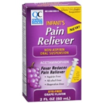 Quality Choice Infants' Pain Relief Grape Flavor 2 fl oz 