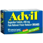 Advil 50 Coated Gel Caplets 