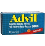 Advil 100 Coated Tablets 