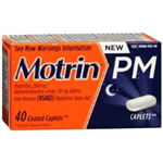 Motrin PM 40 Coated Caplets 