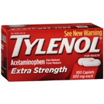 Tylenol Extra Strength 500 mg 100 Caplets 