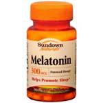 Sundown Naturals Melatonin 300 MCG 120 Tablets 