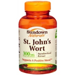 Sundown Naturals St. John's Wort 300 mg 150 Capsules 