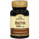 WINDMILL BIOTIN 1000 MCG 100 TABLETS