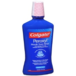 Colgate Peroxyl Mouth Sore Rinse Mild Mint 16.9 fl oz 