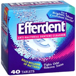 EFFERDENT Anti-Bacterial Denture Cleanser