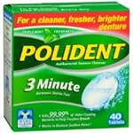 POLIDENT Antibacterial Denture Cleanser