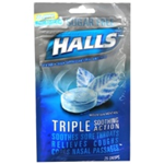 Halls Moutain Menthol Sugar Free Cough Suppressant 25 drops