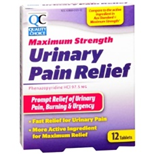 QC Urinary Pain Relief (12 Tablets)