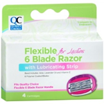 QC Flexible 6 Blade Razors