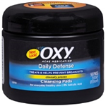 Oxy Skin Clearing Cleansing Pads Daily Defense 55 count 