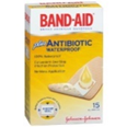 BAND-AID ANTIBIOTIC WATERPROOF