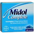 Midol Complete (24 Gelcaps)