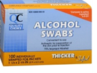 QC ALCOHOL SWABS