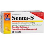 Quality Choice Senna Lax-S 60 Tablets 